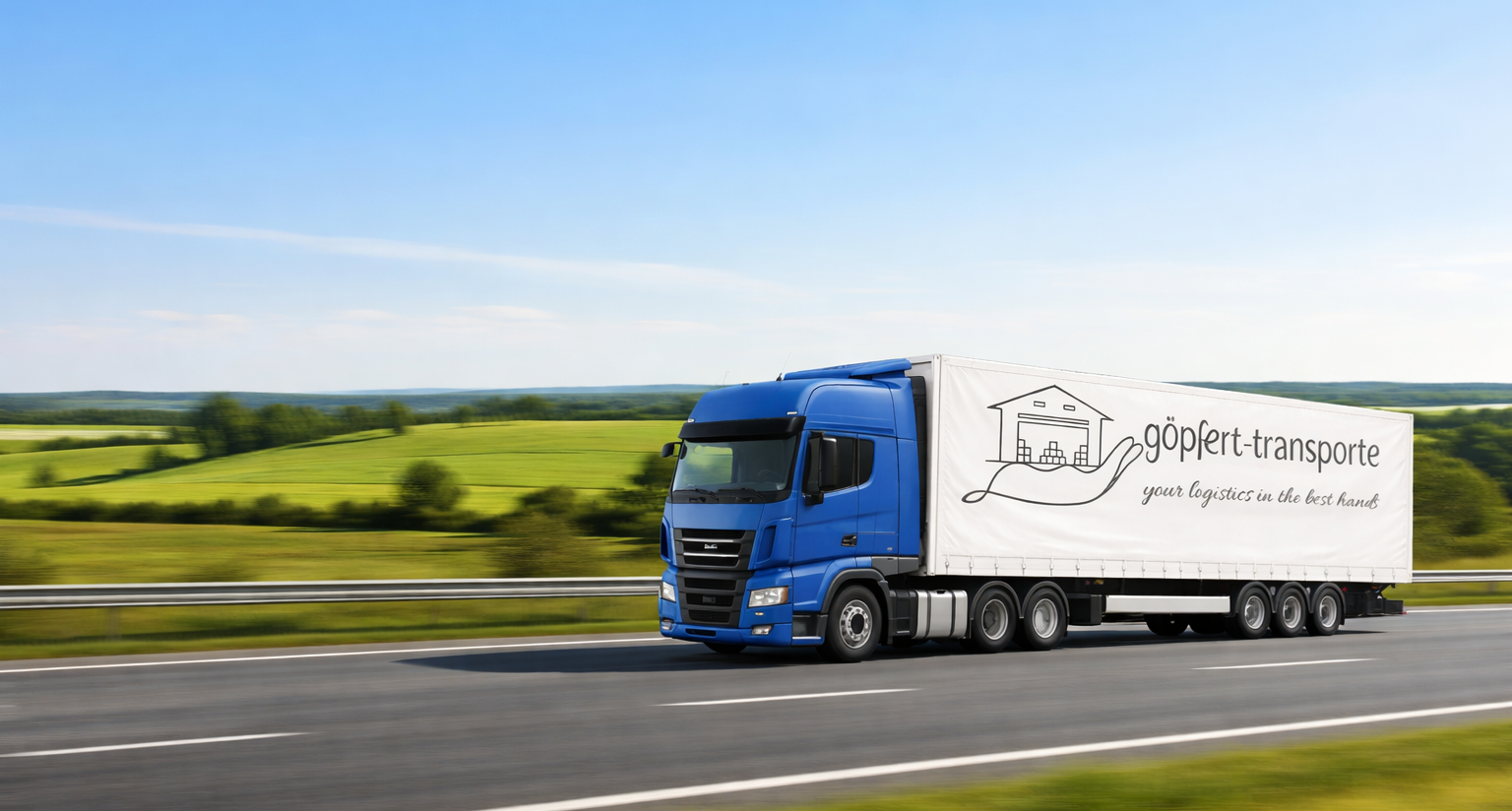 Göpfert-Transport auf der Autobahn